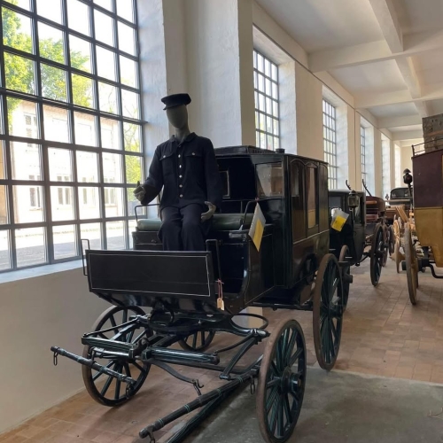 Flytning af hestevogne i Haderslev